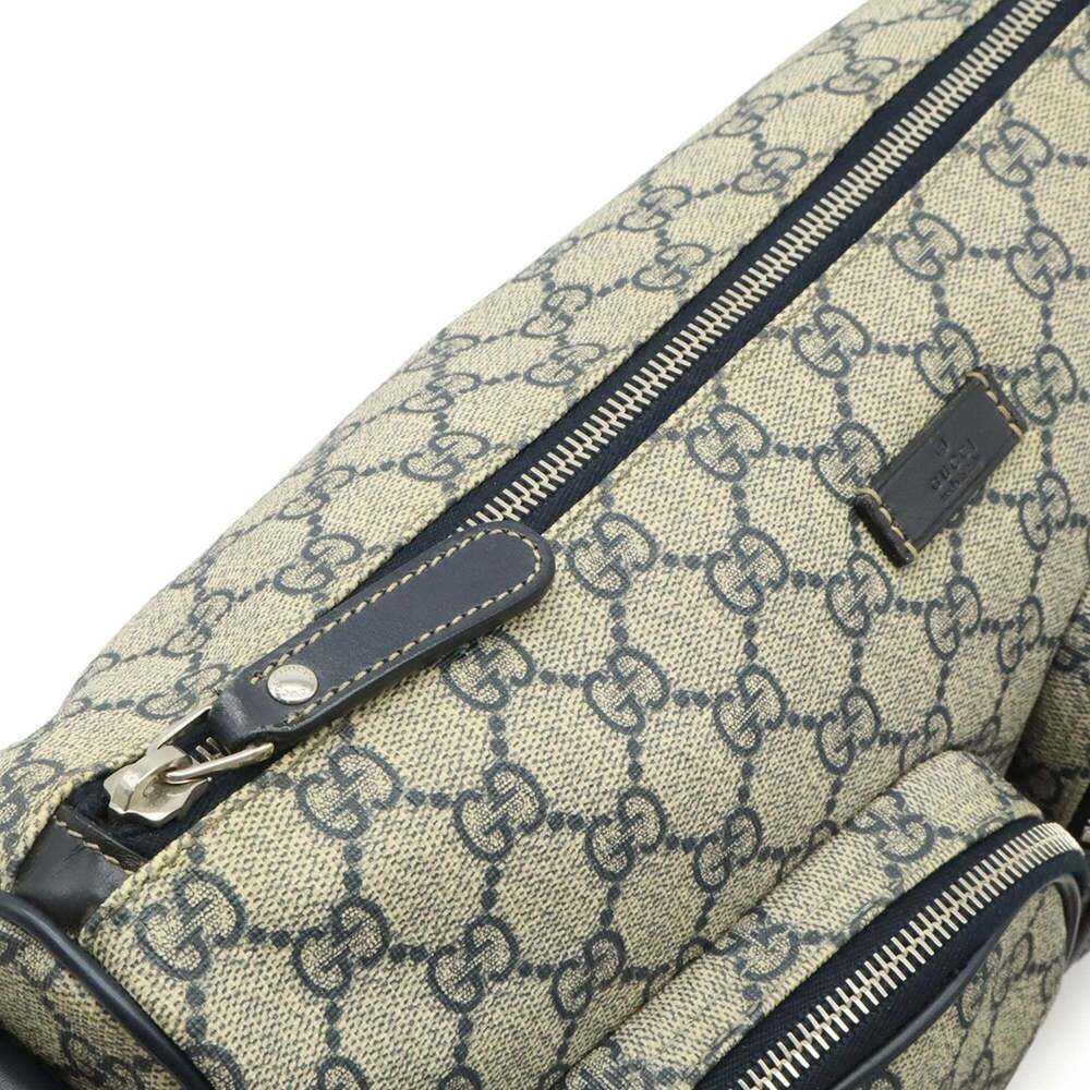 GUCCI Authentic Cream Leather Shoulder Bag - Picture 6 of 10